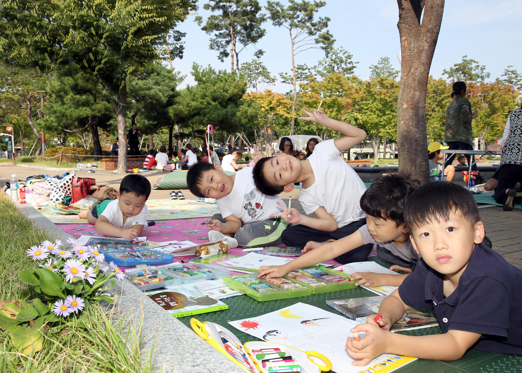 새마을문고 독서감상화 대회  (9.27. 평리공원) 1