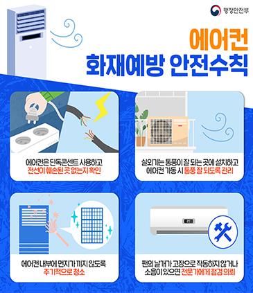 에어컨 화재예방 안전수칙