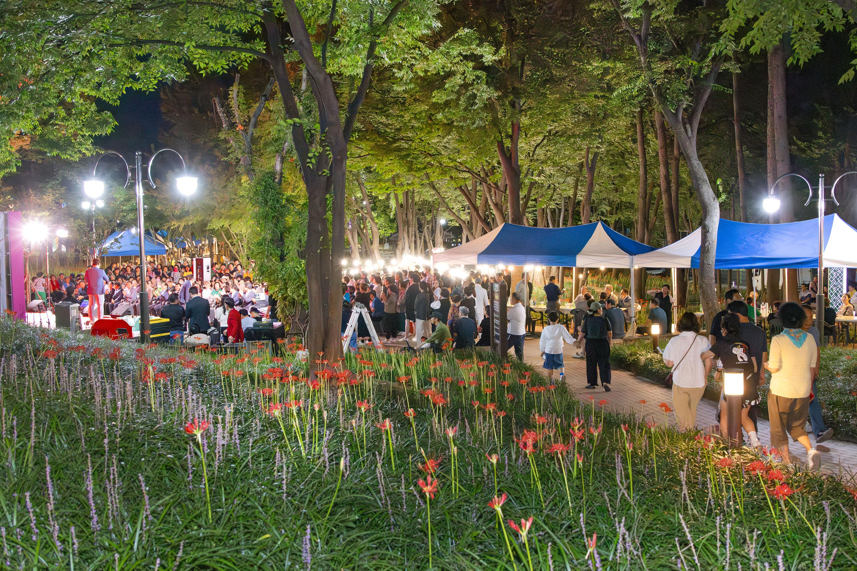 상중이동 그린웨이 꽃무릇 축제(9.19 그린웨이 백합원) 